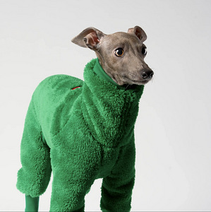Vemvem® Fleece Suit for Italian Greyhound (Green) (1 foto / 3)