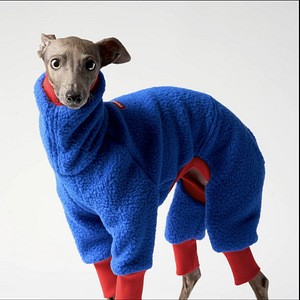 Vemvem® Fleece Suit for Italian Greyhound (Blue) (1 foto / 3)