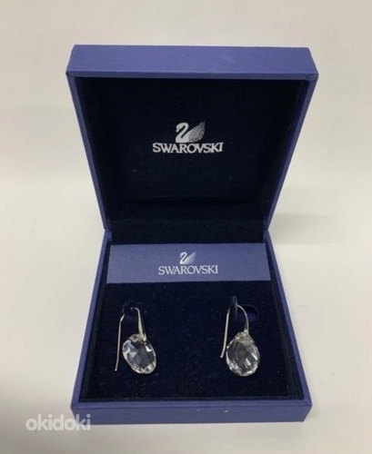 Swarovski серьги с кристаллами