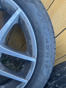 Saab Aero диски + шины (2 фото из 5)