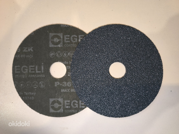 EGESAN фибовый диск ZA 125x22mm P36