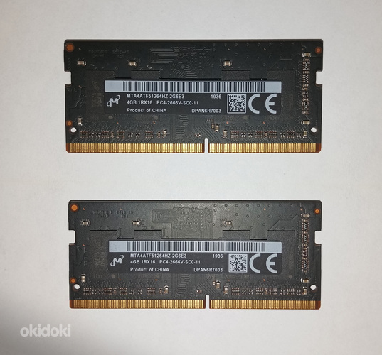 Նոթբուքի RAM DDR 4 4GB PC4 2666 MHZ