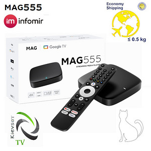 Infomir MAG 555 | original TVbox Android™12 от производителя