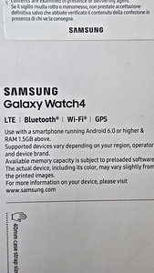 Samsung Galaxy watch 4 LTE (2 фото из 3)