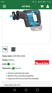 Makita tiigersaag (1 foto / 2)