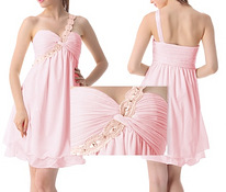 Suvine kleit roosa-aprikoosi värvi