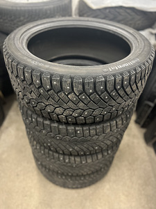 CONTINENTAL ContiIceContact 225/45 R18 naastrehvide kmpl. (3 foto / 9)