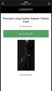 Burberry trenchcoat (3 foto / 4)