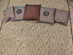 Jerusalem / Oriental style textile set (15 pieces) (2 foto / 6)