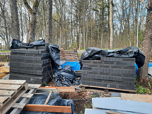 Klinkertellis Wienenberger sile, grafiit, kogus 1233 tükki
