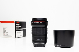 Canon EF 135mm f/2L USM objektiiv (3 foto / 10)