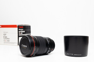 Canon EF 135mm f/2L USM objektiiv (5 foto / 10)