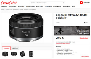Canon RF 50mm f/1.8 STM objektiiv (10 foto / 10)