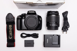 Canon EOS 1100D + Canon EF-S 18-55mm f/3.5-5.6 III kaamera (1 foto / 10)