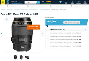 Canon EF 100mm f/2.8 Macro USM objektiiv (10 foto / 10)