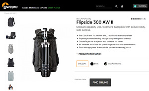 LowePro Flipside 300 AW II kaamerakott (7 foto / 10)