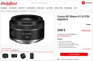 Canon RF 50mm f/1.8 STM objektiiv (10 foto / 10)