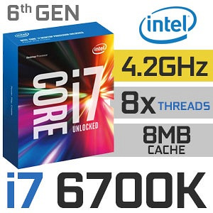 Intel® Core™ i7-6700K protsessor (socket LGA1151) (1 foto / 10)