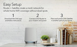 Võimas Mesh-süsteem Netgear Orbi WiFi 6 (AX4200) (9 foto / 9)