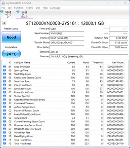Seagate NAS HDD IronWolf 12TB 7200 RPM 256 MB ST12000VN0008 (3 foto / 4)