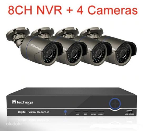 Techage 8CH 1080P CCTV система видеонаблюдения 2MP (фото #1)