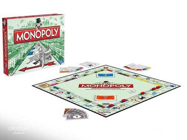 Klasiskā galda spēle Monopols 8+ (foto #2)