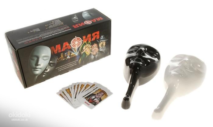Mafia card roll game masks 10+ (photo #2)