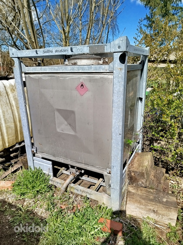 Roostevabast terasest paak - 1000 liitrit