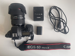 Canon EOS 6D Mark II komplekt + Canon EF 24-105mm L (2 foto / 7)