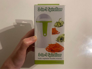 Juurviljaspiraal 3 in 1 Spiralizer Riiv (1 foto / 3)