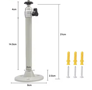 UUS Projektori kinnitus seinale ja laekinnitus 21cm valge (1 foto / 2)