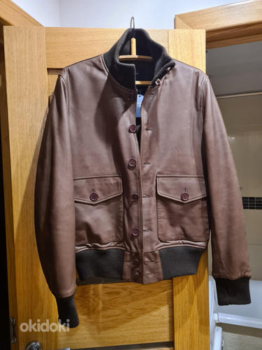 Gant кожаная куртка (фото #1)