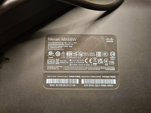 Cisco meraki mx68w (3 foto / 4)