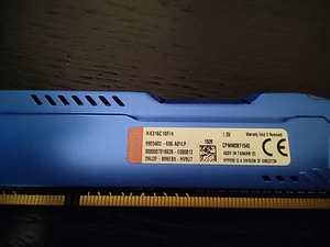 Kingston Fury 4Gb DDR3 HYPERX (2 foto / 2)