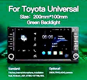 1 -2 DIN Multimeedia Android 12 -13-14-15 WI - FI CARPLAY (9 foto / 10)