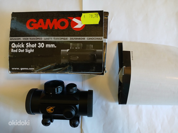 GAMO красный точечный прицел (почти новый)