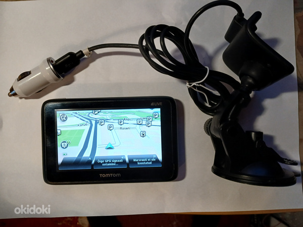 TOMTOM GO Live uute kaartidega+kiiruskaamerad