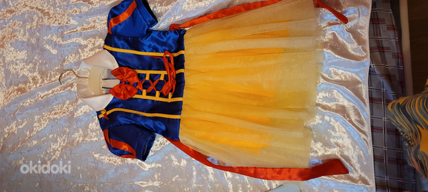 Платье белоснежки, карнавальный костюм (фото #2)