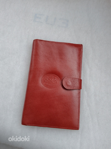 Новый мужской кожаный бумажник (фото #2)