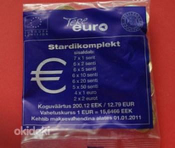 Стартовый комплект евро монеты Eesti 2011 (фото #3)