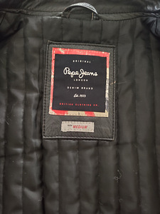 Nahktagi Pepe Jeans London (original) M (5 foto / 7)