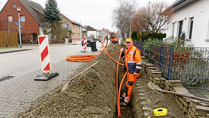 Töö Saksamaal välitöödel kaablite paigaldamisel (6 foto / 9)