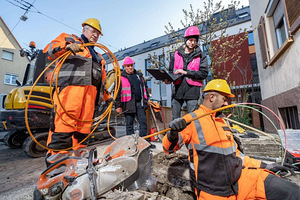 Töö Saksamaal välitöödel kaablite paigaldamisel (7 foto / 9)