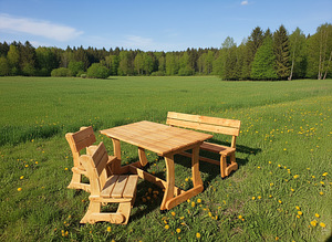 Aiamööbel puidust (3 foto / 3)