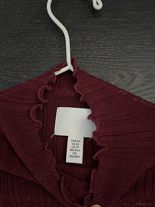 Veinipunane UUS H&M naiste pluus (2 foto / 2)