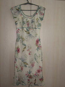 Летнее новое американское цветочное платье, размер S, летнее платье (2 фото из 2)