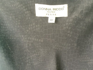 Donna Ricco New York զգեստ petite 12, элегантное платье (4 фото из 5)