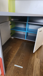 UNI FRESH Raamaturiiul-laud (parem) / Study Table 996(510)x1