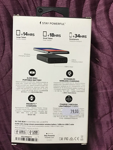 Juhtmevaba akupank. Kuni 34h akut. 6040 Mah (3 foto / 4)