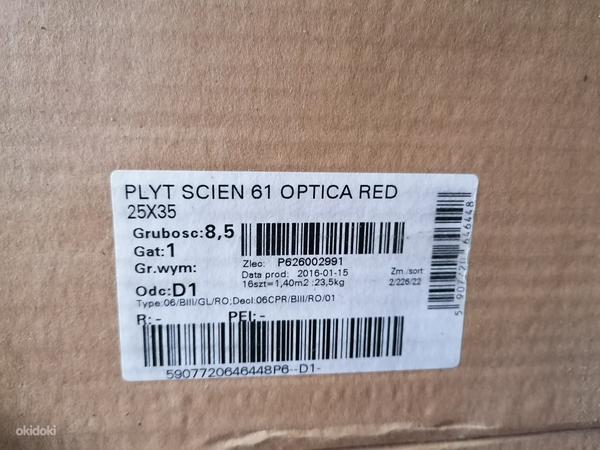 Ker. Seinaplaat Optica Red 25x35cm (foto #2)